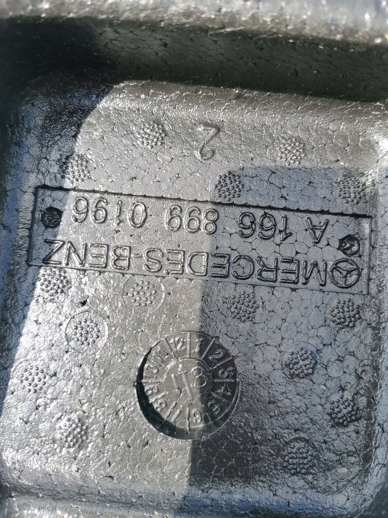 фото №10, Mercedes x166 gl обшивка багажника pas задний