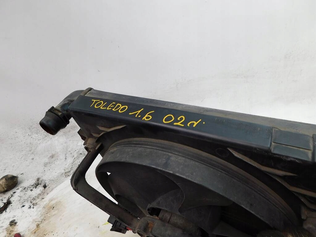 фото №9, Seat toledo ii 1.6 2002r радиатор + вентиляторы