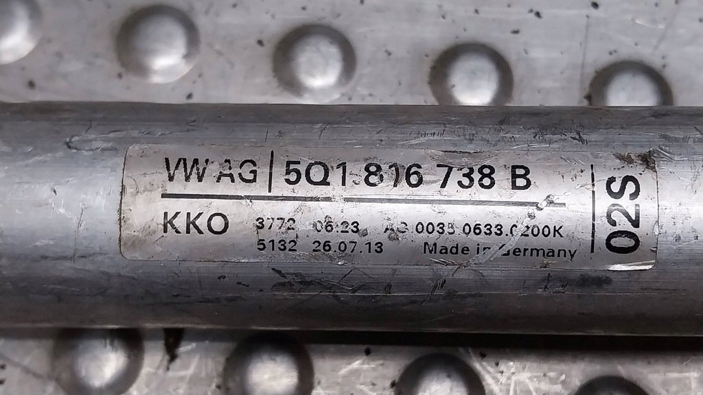 фото №5, Шланг кондиционера 5q1816738b skoda octavia iii roomster superb iii