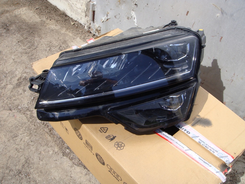 фото №1, Skoda karoq левая лампа перед full led фара