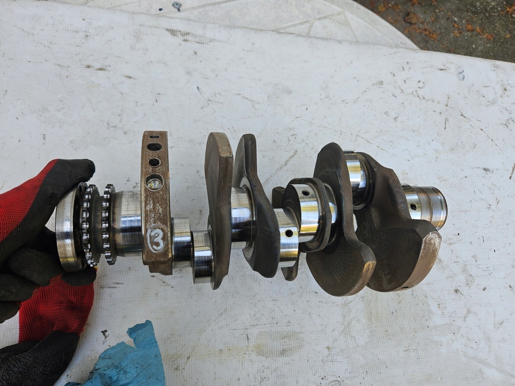 фото №8, Wał колінчастий двигуна audi s4 b8 a6 a7 c7 4g 3.0 tfsi 3.0t cgx ctu