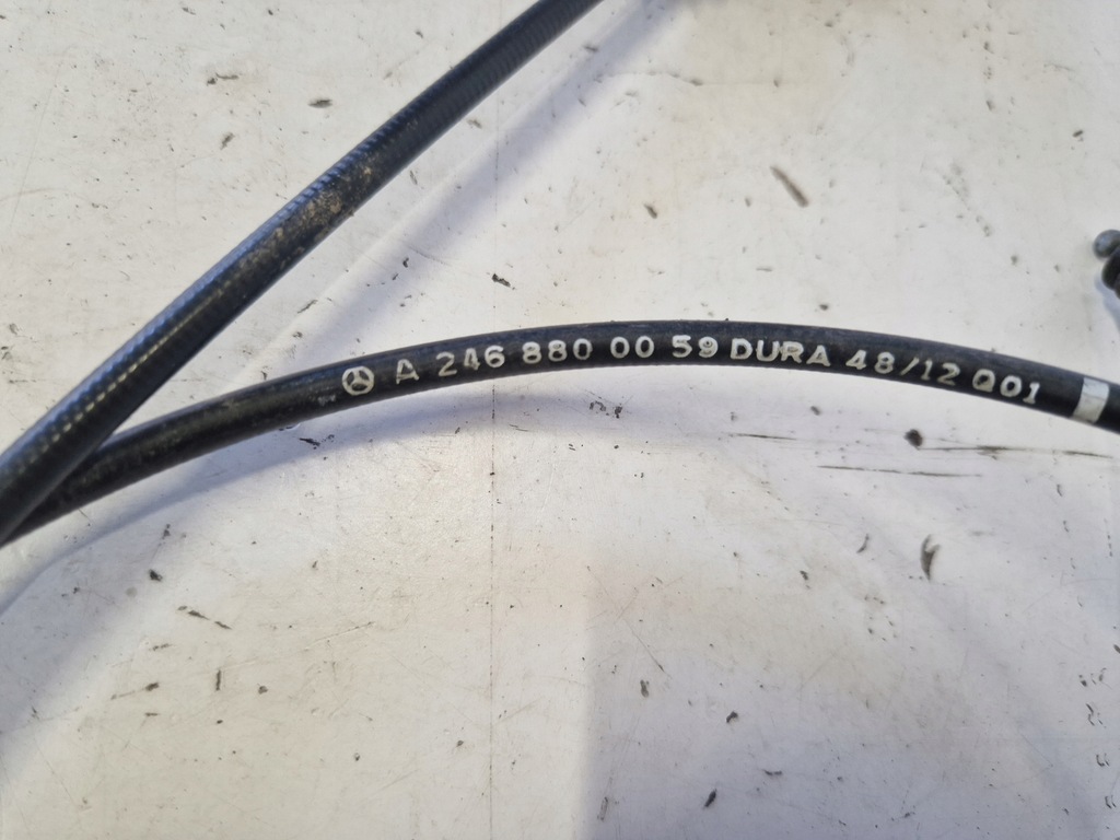 фото №5, Трос тягa ручка відкривання капот mercedes w246 1.8 cdi 2013r