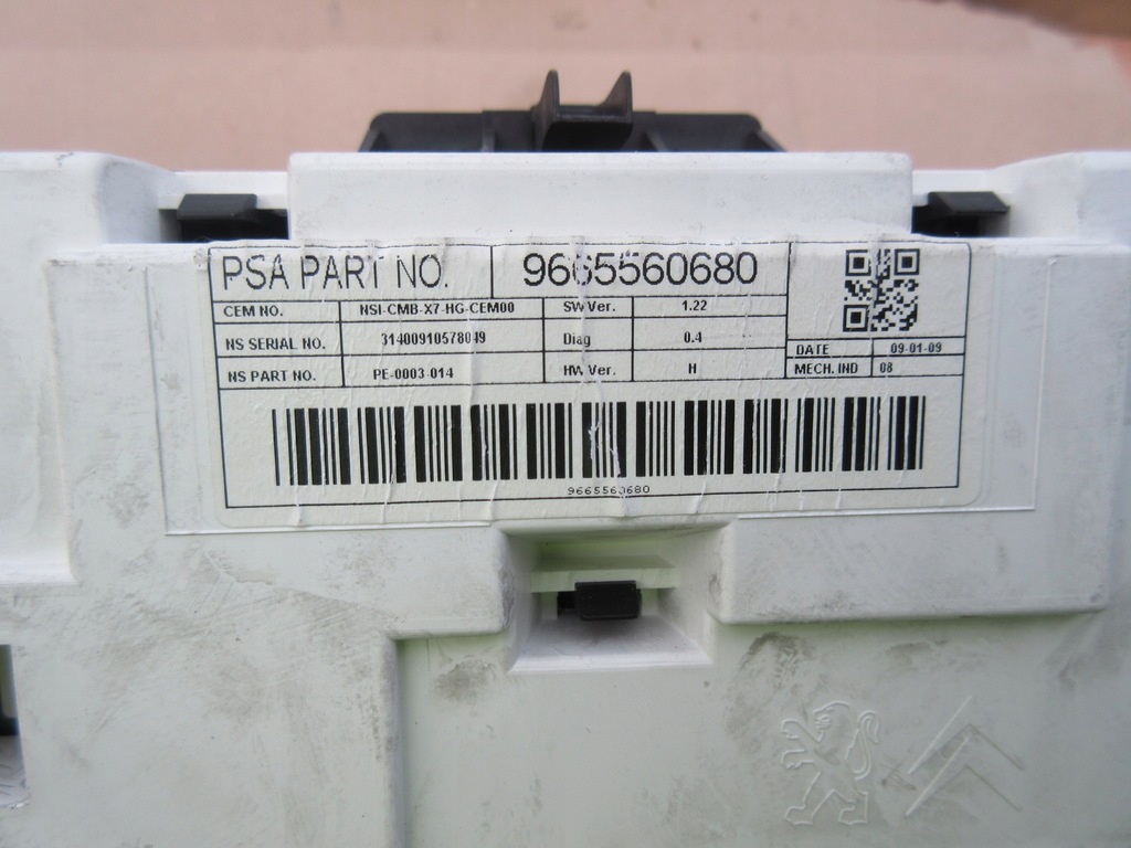 фото №6, Citroen c5 iii x7 счетчик приборная панель 9665560680