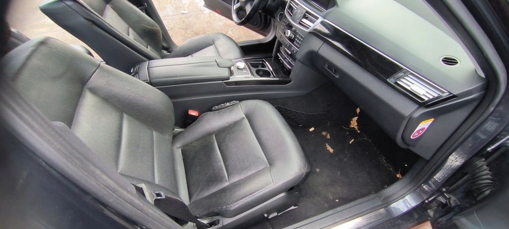 фото №11, Сидіння комплект сидінь обшивки mercedes e w212 sedan шкіряний електричний