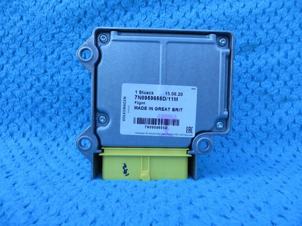 фото №7, Vw sharan 7n0 модуль подушек подушка безопасности