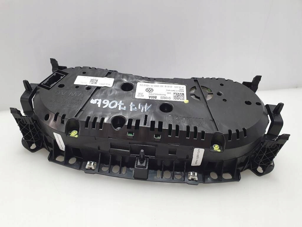 фото №9, Vw golf sportsvan 2015 счетчик спидометр 510920860a пробег 147706km