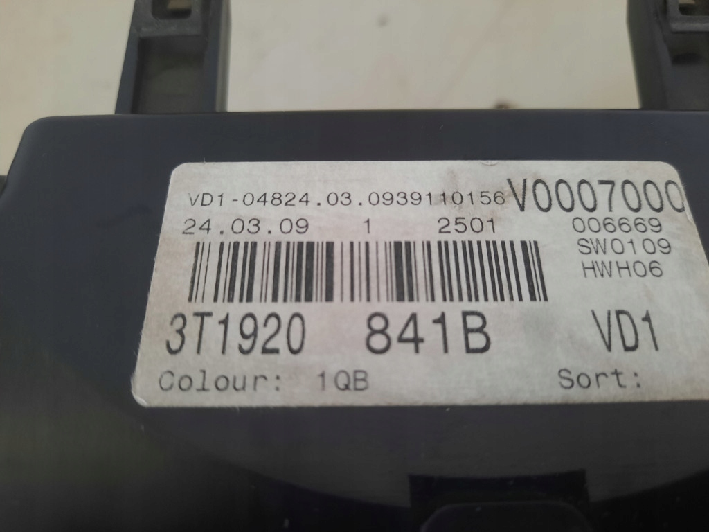 фото №11, Skoda superb ii 08-13 1.8tsi dsg счетчик приборы 3t1920841b