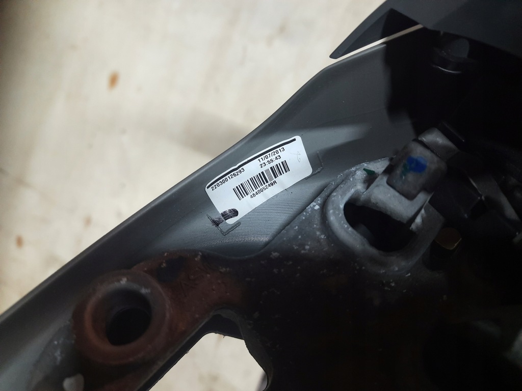 фото №7, Renault captur воздуховод кожа kpl eu