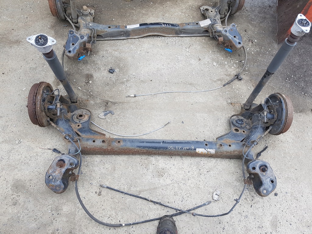 фото №1, Ford b-max 12- балка подвеска задняя