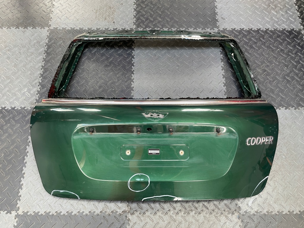 фото №7, Mini cooper r56 крышка багажника задняя british racing зелёный