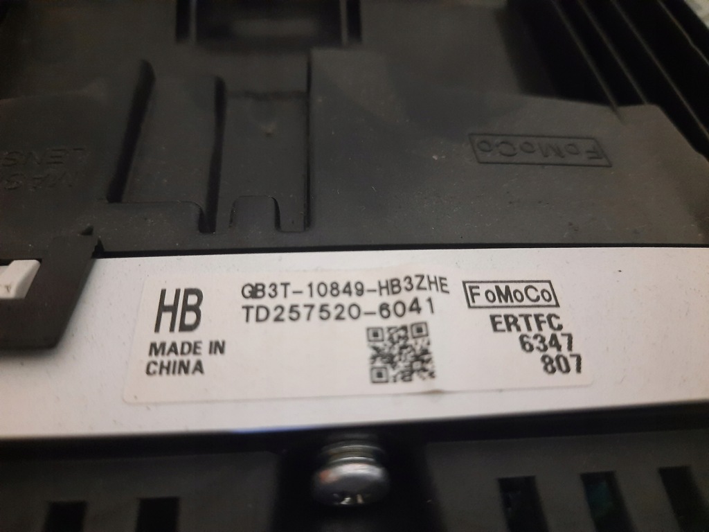 фото №3, Счетчик приборы ford ranger iv 2017r 2018r