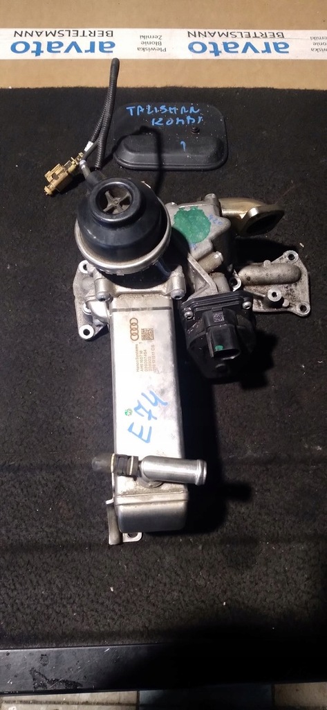 фото №1, Vw audi porsche 3.0 tdi радиатор выхлопных газов клапан egr 059131511cs