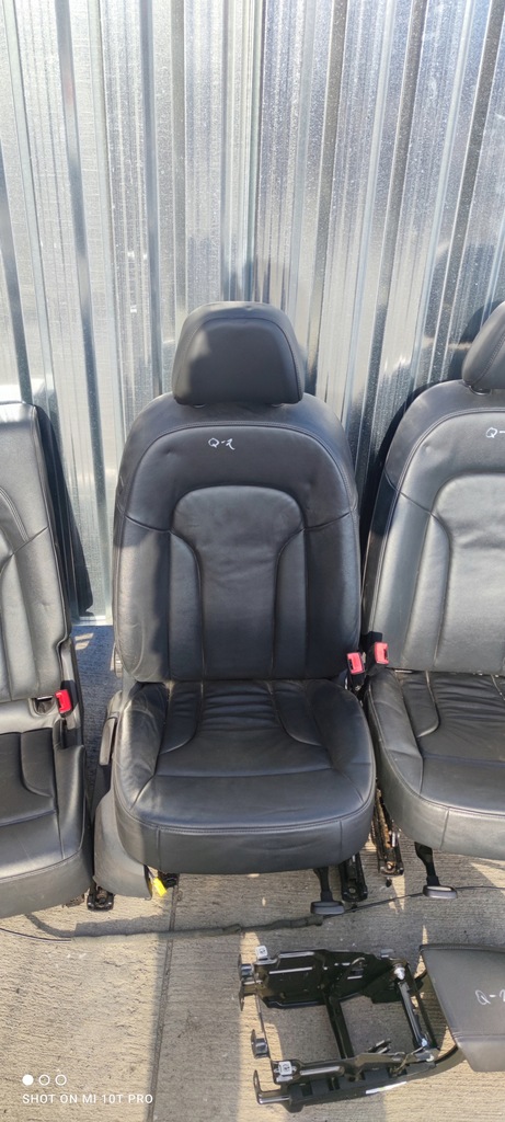 фото №7, Сиденье сиденья audi q5 8r кожа комплект