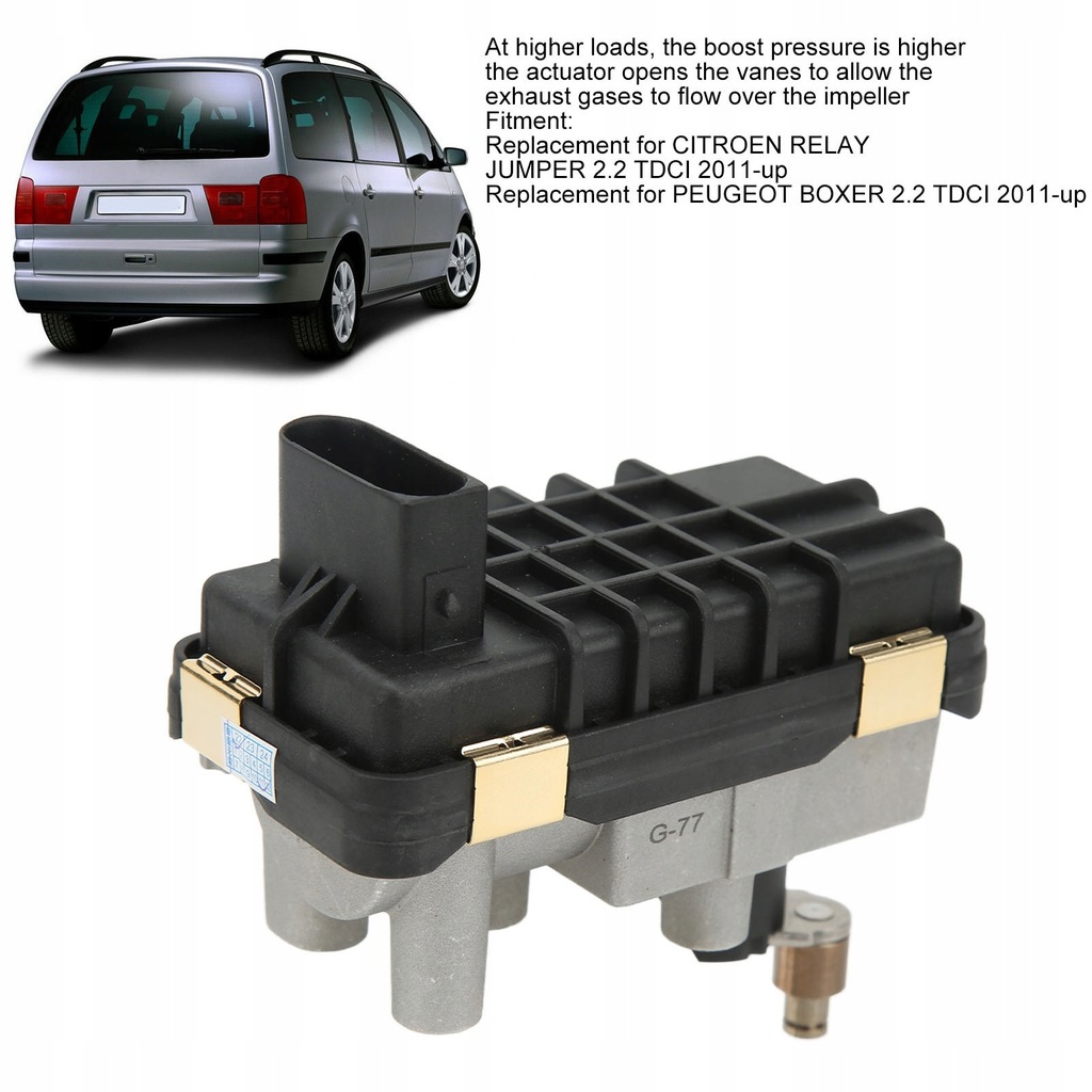 фото №9, Turbo привід 6nw 008 412 електронний привід