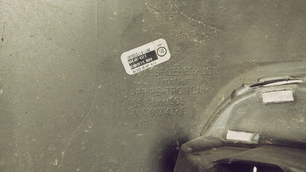 фото №10, Бампер audi q5 sq5 ii 80a s line 16-20 80a807437e оригінал омивачі pdc