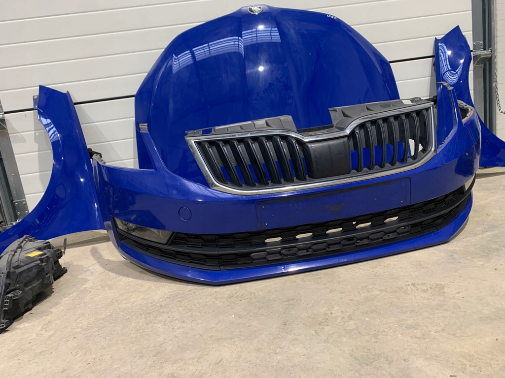 фото №5, Skoda octavia iii 3 lift капот бампер лампы перед крыло pas lf5k 1.6 tdi