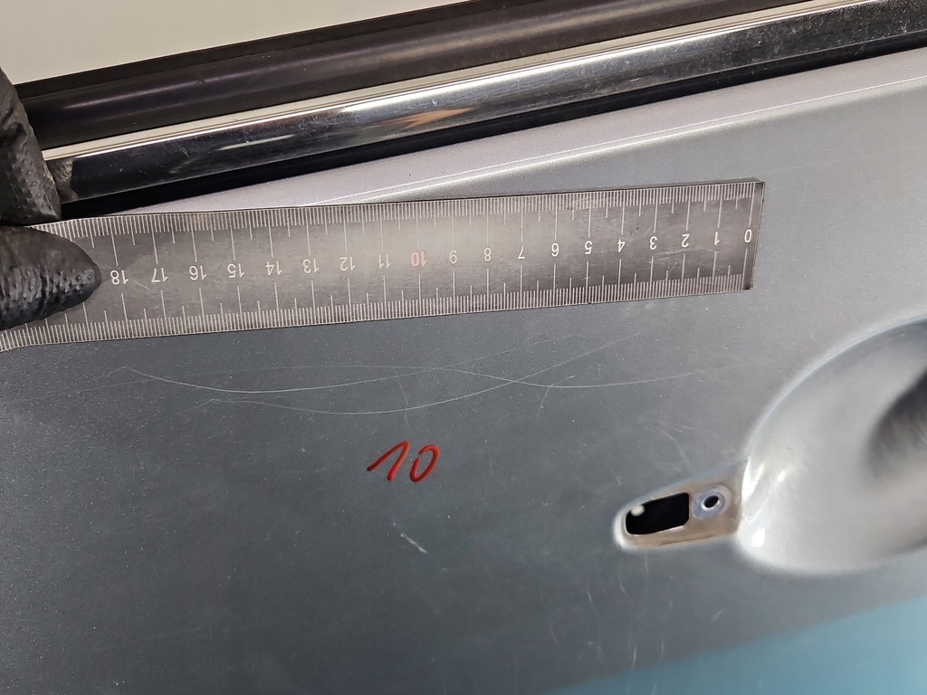 фото №12, Дверь перед левая водителя mitsubishi outlander ii серебристый a31