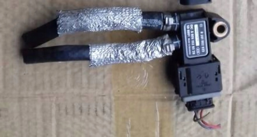 фото №1, Mercedes w221 датчик датчик давления выхлопных газов dpf
