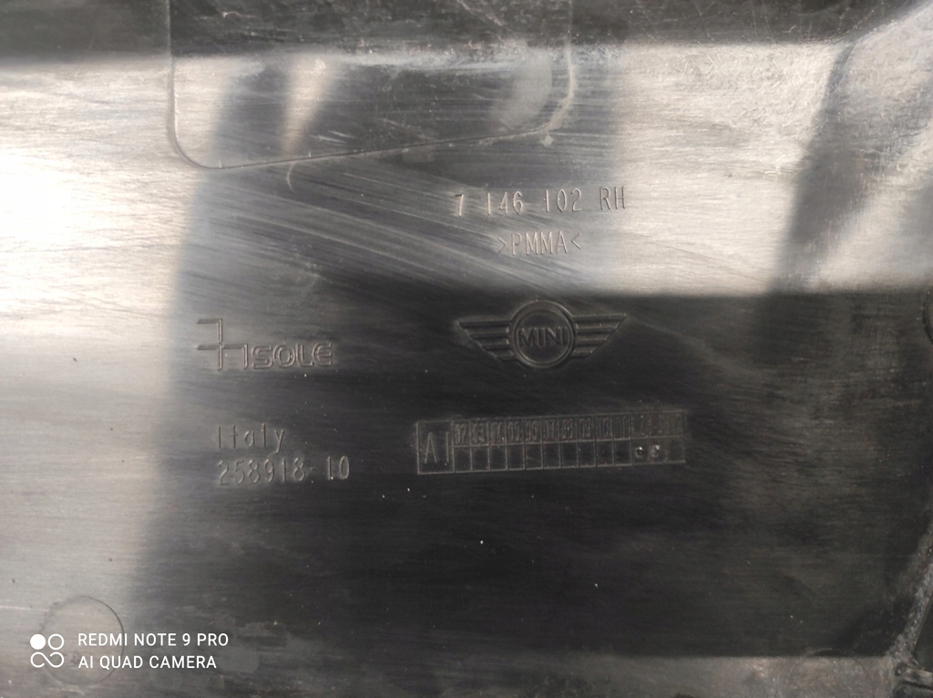 фото №11, Захист стійка задня права задня mini cooper r56