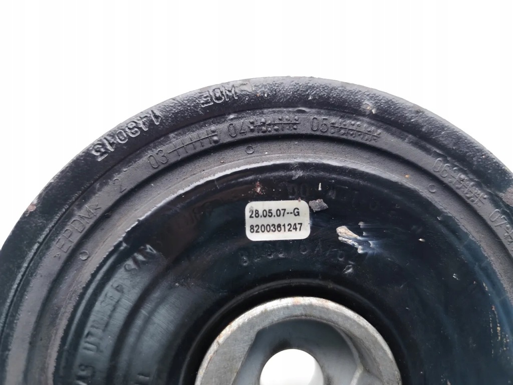 Opel vivaro шків колінчастого вала колінчастого 2.0 cdti дизель 84kw 114 hp 2008 Зі Шроту