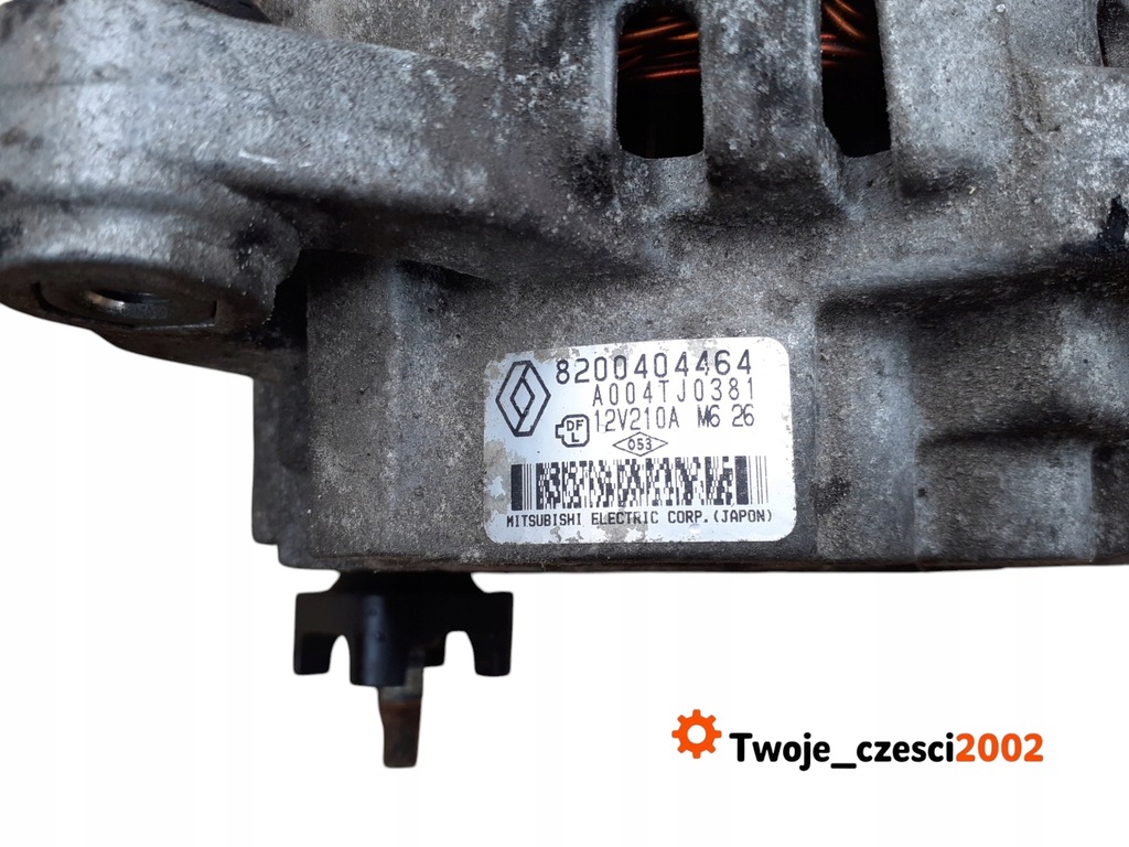 фото №2, Генератор 2.0 dci renault espace iv 02-10r 8200404464