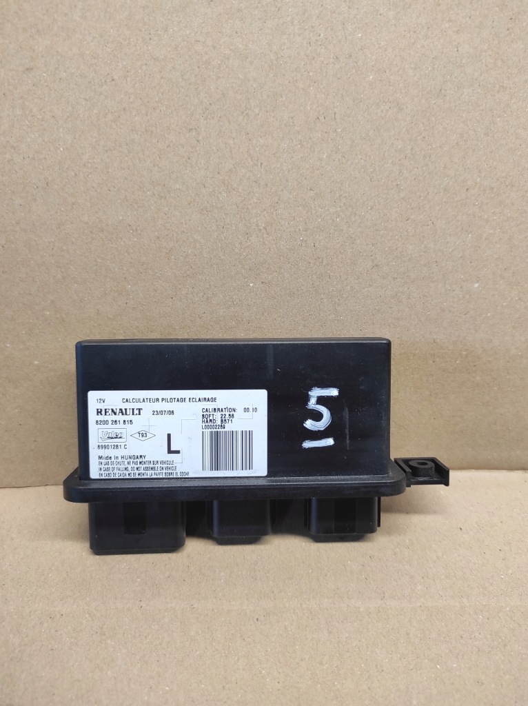Купить Модуль блок управления света ксенон renault laguna ii рестайлинг  l 8200261815