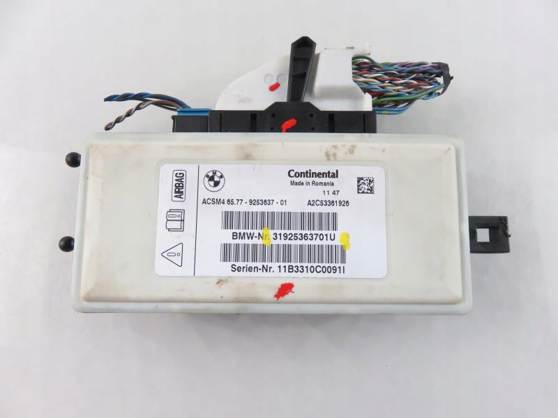 фото №3, Модуль подушка безпеки bmw 5 f11 31925363701u