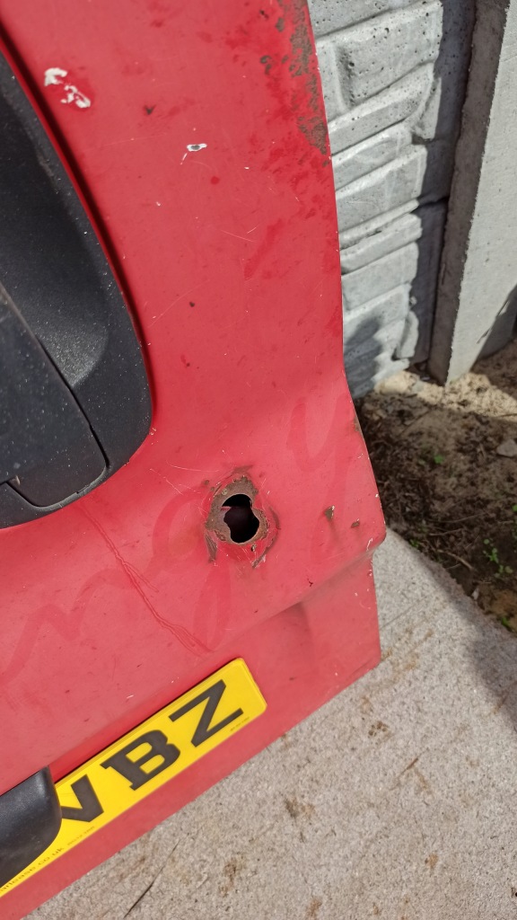 фото №6, Дверь левая задняя trafic vivaro primastar 01-14