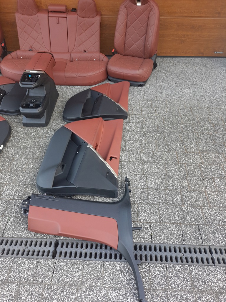 фото №13, Bmw ix i20 комплект сидений сиденья interieur design suite castanea