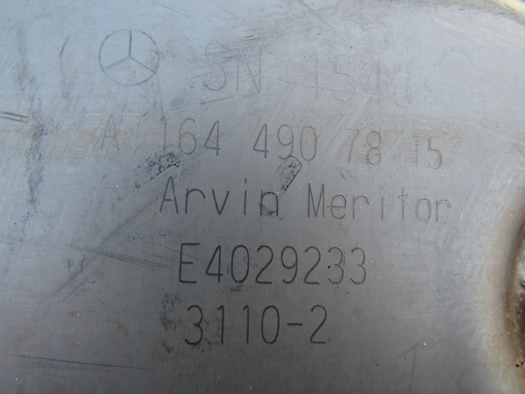 фото №6, Гасник кінцевий вихлоп mercedes-benz ml w164 164 a1644907815