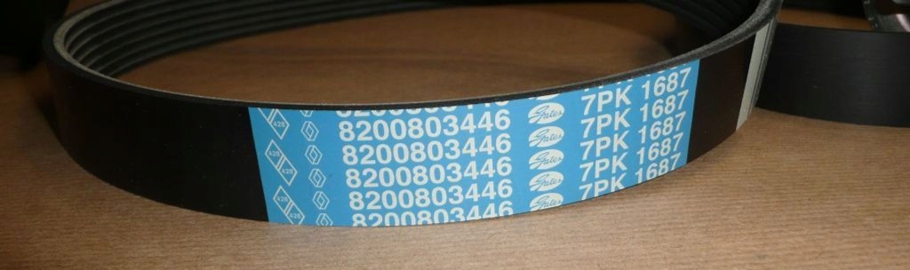 Комплект  ремень шпонка. r master iii,trafic 3 117209956r Доставка