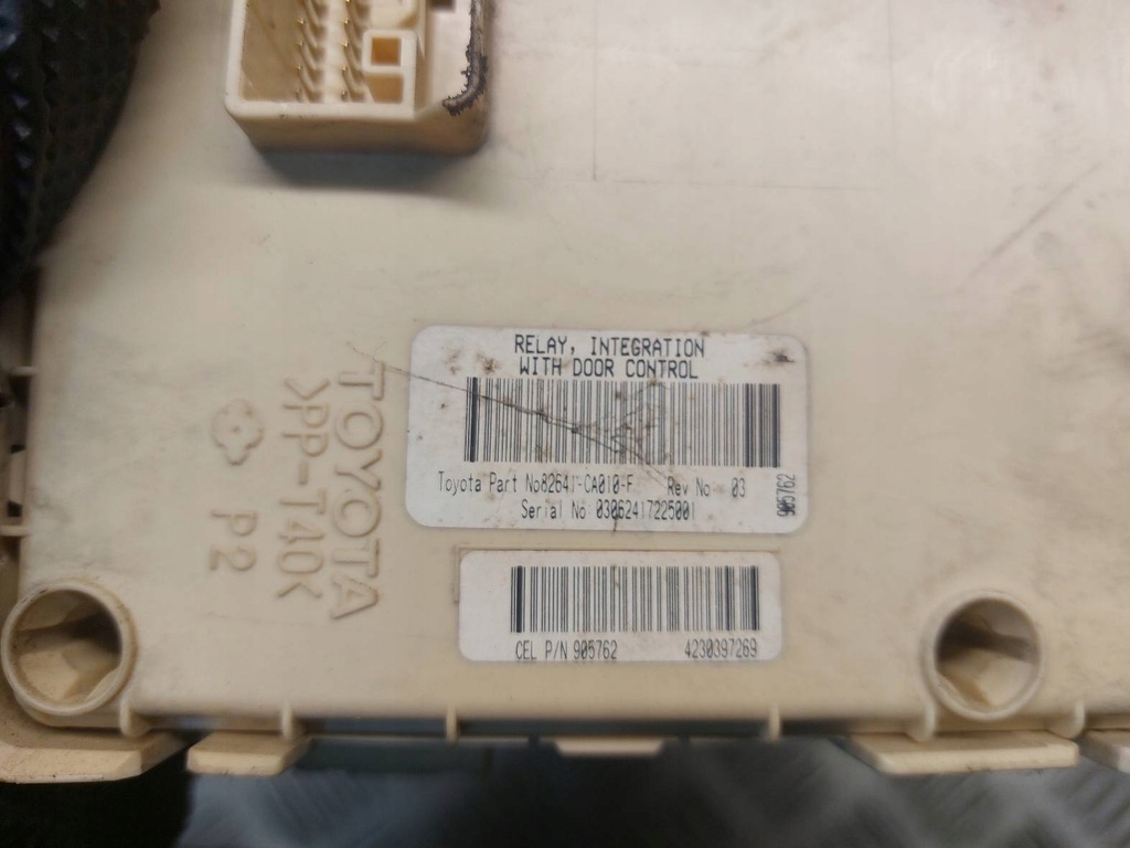 фото №10, Набір стартовий toyota avensis t25 2.0 d4d 89661-05690 89783-05010