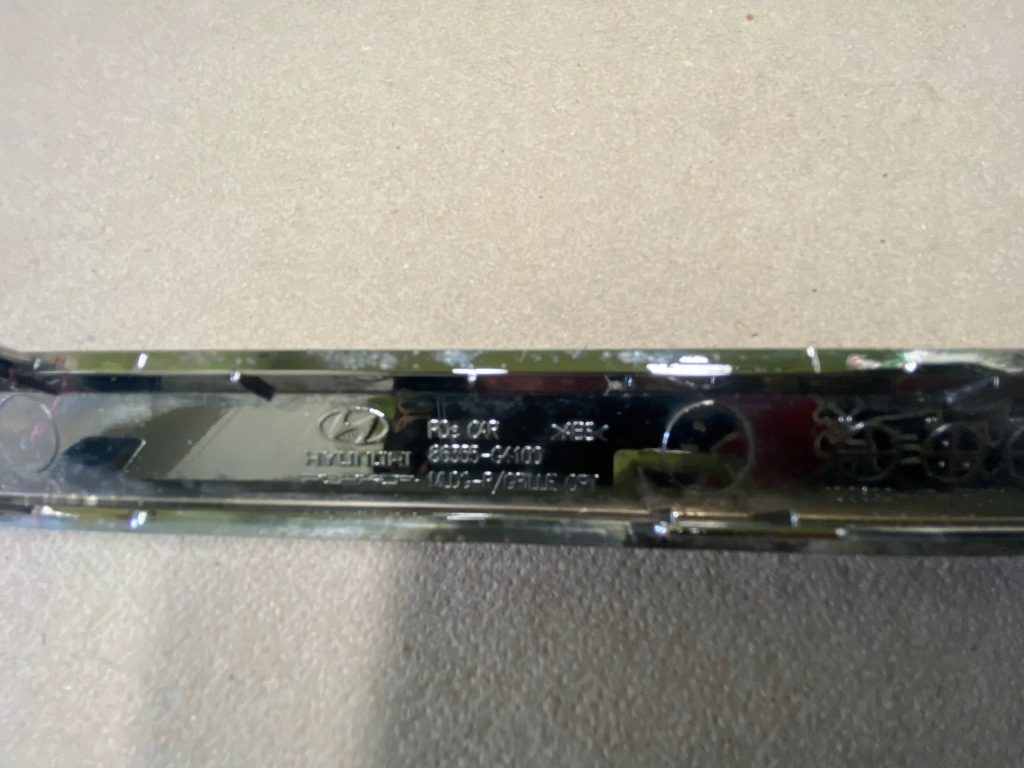 фото №4, Hyundai i30 2017-2020 рамка хром бампер решітка радіатора перед 86355-g4100 оригінал