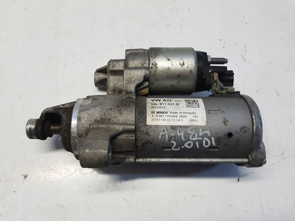 фото №1, Audi a4 b9 8w 2.0 tdi стартер 04l911021b