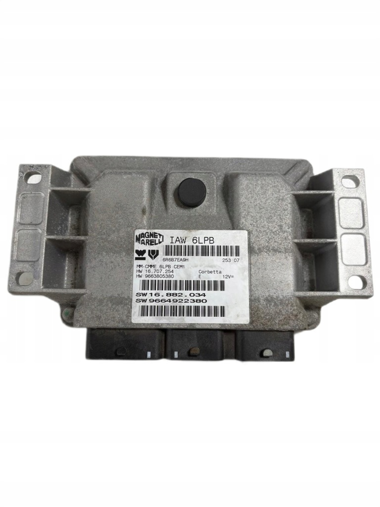 Купить Бортовой компьютер peugeot citroen iaw6lpb sw9664922380 программирование