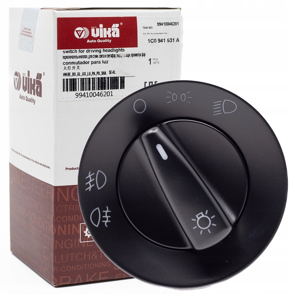 фото №1, Выключатель переключатель света acw vika 1c0941531a