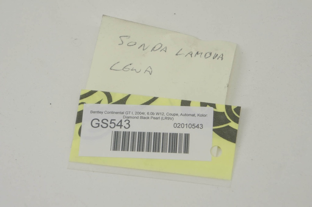 фото №6, Gs543 bentley continental gt i w12 датчик лямбда-зонд