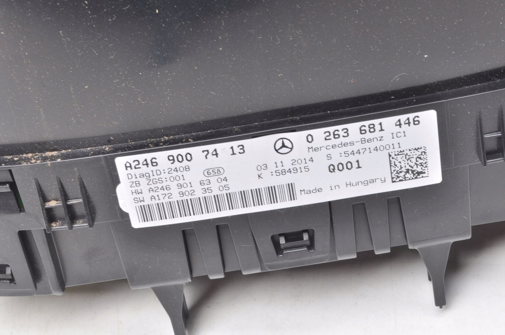 фото №6, Mercedes w246 lift лічильник прилади anglik a2469007413