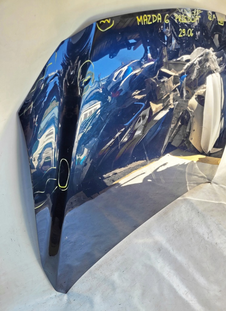 фото №2, Капот mazda 6 przed liftem 2012-2018