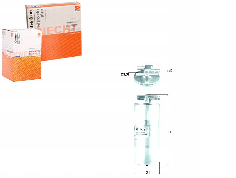фото №1, Knecht фільтр пального audi a6 a6 allroad 2.7d/3.0d