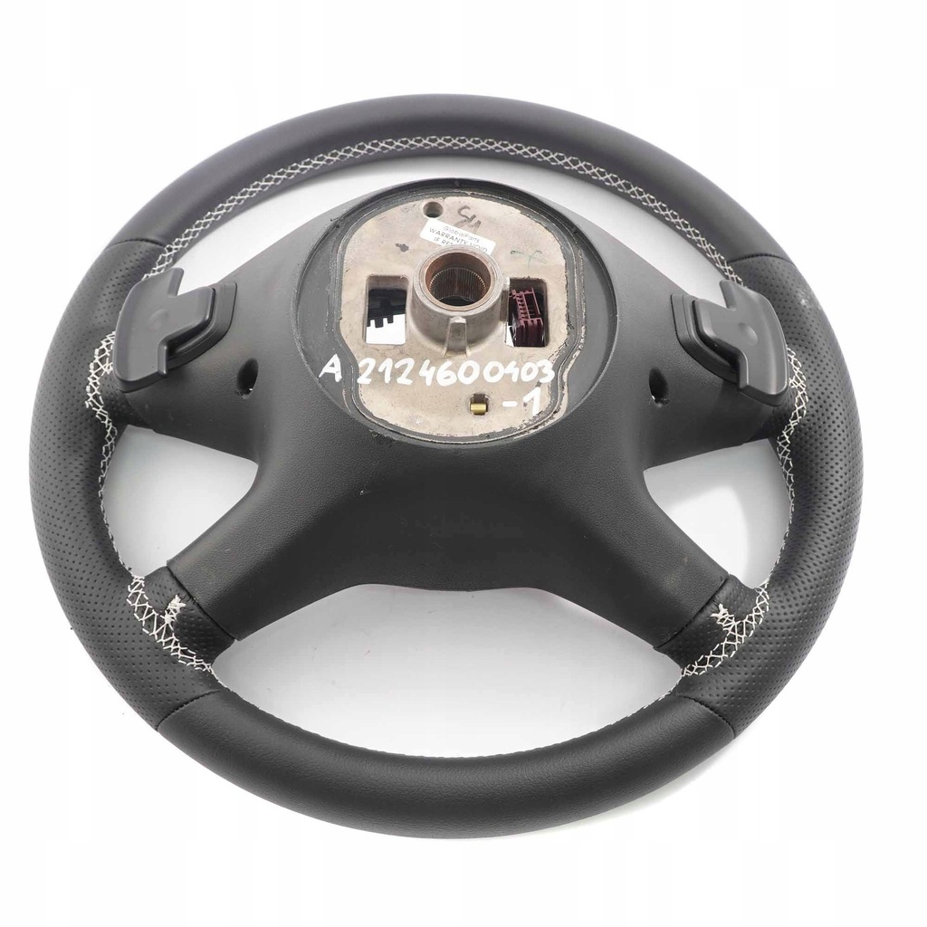 фото №11, Mercedes w212 повітропровід nowa czarna шкіра пелюстки перемикання