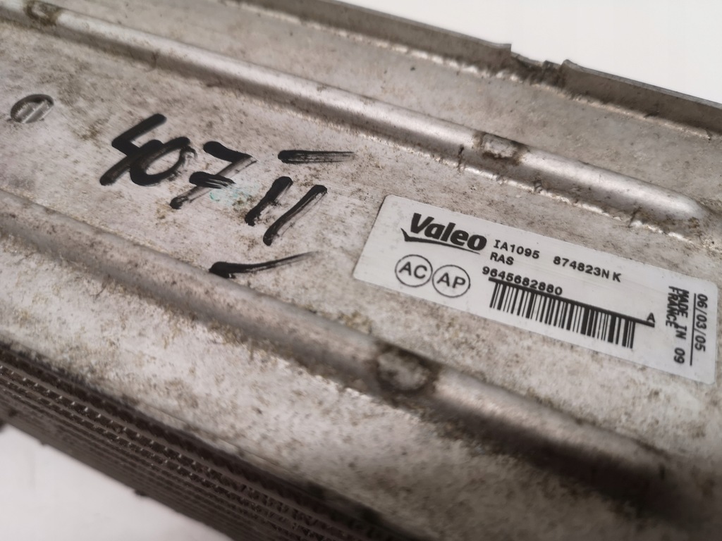 фото №7, Peugeot 407 citroen c5 hdi інтеркулер 9645682880