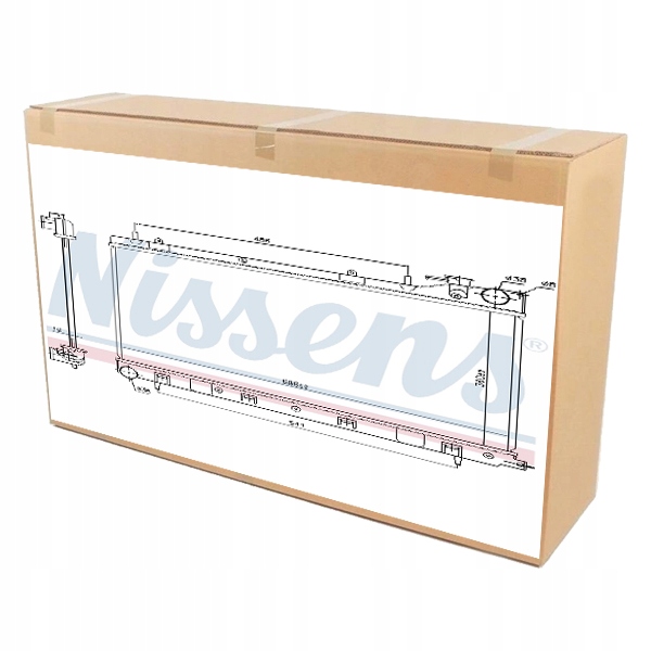 Купить Радиатор двигателя воды к subaru forester 2.5