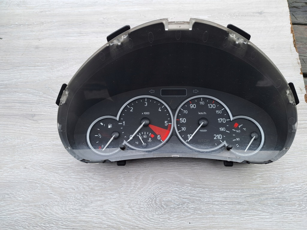 фото №1, Peugeot 206 счетчик приборы 9656696580