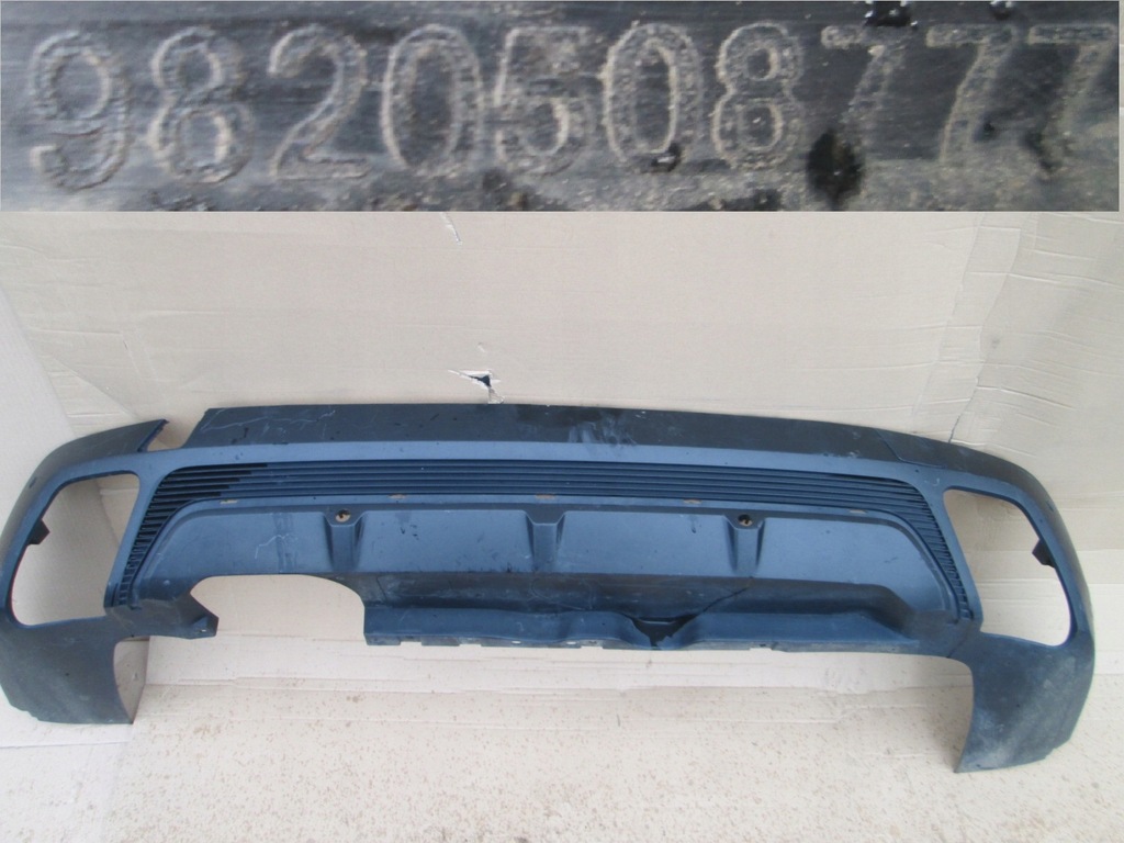 фото №1, Бампер задняя задний citroen ds7 crossback накладка-спойлер dol