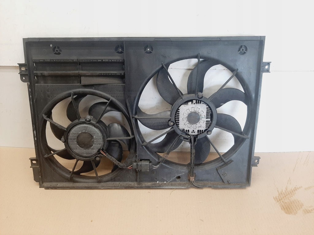 фото №7, Вентилятор корпус радіатора audi vw 1k0121207bc