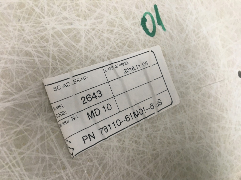 фото №10, Suzuki s-cross sx4 13- потолок потолок europa 78110-61m01