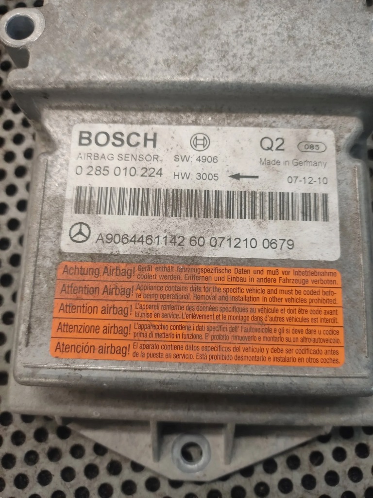 Модуль подушка безопасности sprinter w906 a9064461142 Доставка