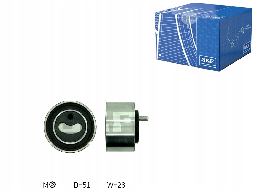 фото №1, Skf vkm 76204 ролик натягувача, ремінь розподільного валу