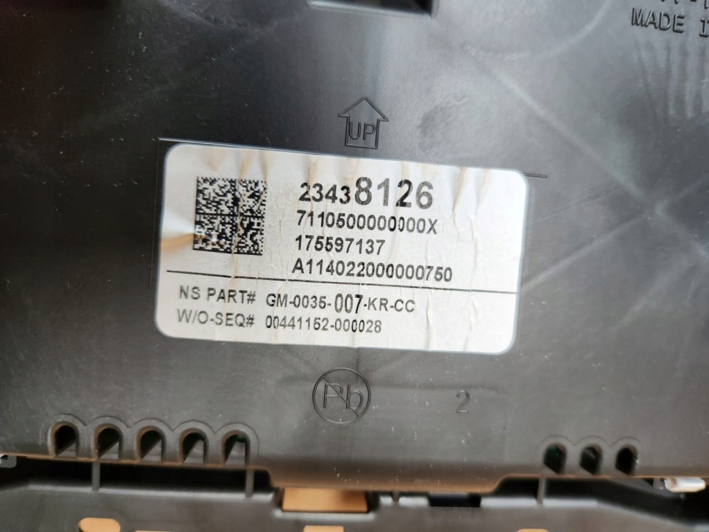 фото №3, Лічильник прилади opel insignia a lift 2013-2017